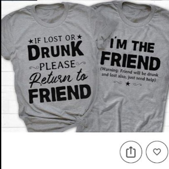 BFF Funny T-Shirt Unisex - Picture 1 of 1
